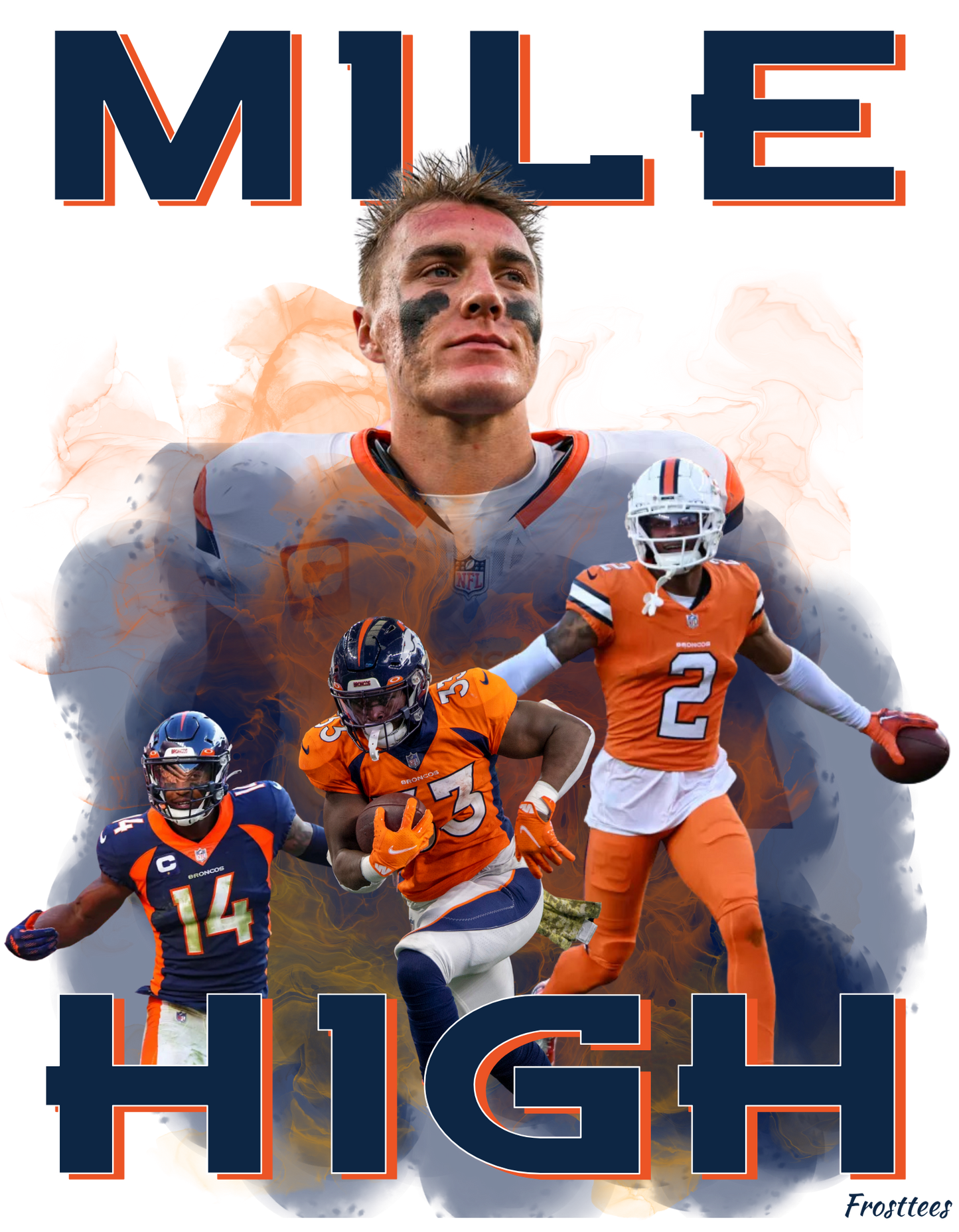 MILE HIGH - 2024 Broncos T shirt